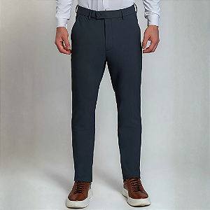 Calça Alfaiataria Cinza Tec