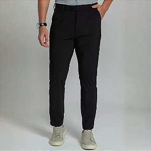 Calça Alfaiataria Preto Tec