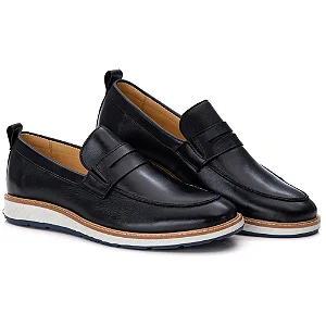 Sapato Loafer Chelsea Preto