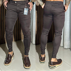 Calça Alfaiataria Cós Italiano Café