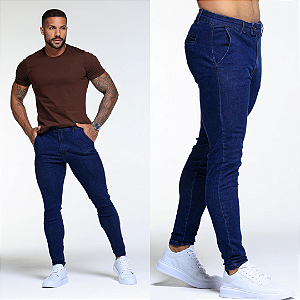 Calça Jeans Bolso Faca Cos Italiano Azul Escuro
