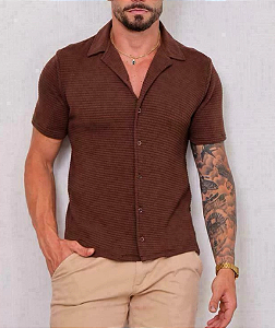 Camisa Copacabana Marrom