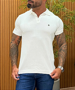 Camisa Trico Off White