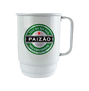 Caneca de Alumínio Personalizada 500 ML