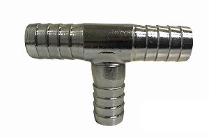 Emenda T 1/4 Distribuição Para Mangueira De Ar / Água / Gás