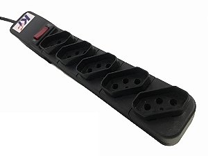 Filtro De Linha 5 Tomadas Circuit Breaker Cd