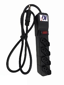 Filtro De Linha 4 Tomadas Circuit Breaker Cd
