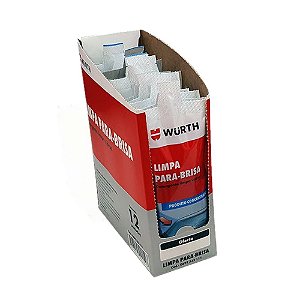 Limpa Para Brisa Sache 50ml Detergente Limpa Vidros 12und