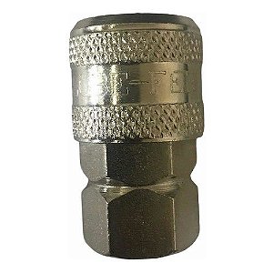 Engate Rápido Pneumatico Lubfer 1/4 X Rosca De 1/4 Bsp