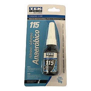 Trava Rosca Tekbond 115 Média Resistência Peso Liq 10g