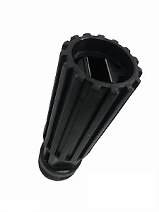 Esguicho Regulavel Lava Auto Jato 1/2 '' Furo 2,2mm Preto