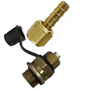 Kit Válvula Balão M16 Com Espigão Tomada De Teste M16