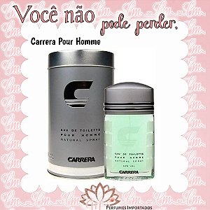Perfume Carrera Pour Homme Eau de Toilette Masculino 100ml - Incolor