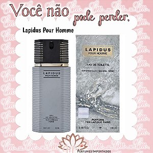 Lapidus Pour Homme Ted Lapidus - Perfume Masculino - Eau de Toilette - 100ml