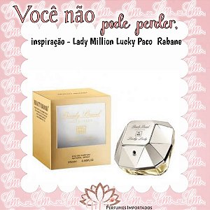 Inspiração- Lady Million Lucky 80ml