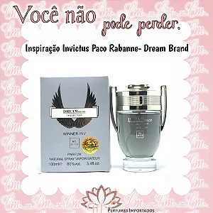 Inspiração Dream Brand - Invictus - Paco Rabanne 100ml