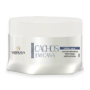 Máscara Hidratação Capilar Versava Cachos Em Casa 300g