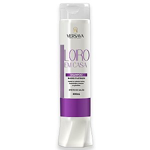 Shampoo Capilar Versava Loiro Em Casa 400ml