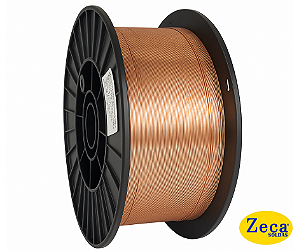 ARAME PARA SOLDA MIG ER70S-6, 0.8mm DE DIAMETRO (BITOLA), SILICIO MANGANES - CARRETEL EM PLASTICO 15kg (D270)