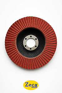 Flap Disc Cerâmico – Grão 40 – 4 ½” x 7/8” (115mm x 22,2mm)