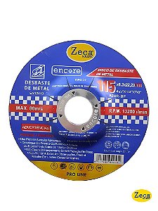 Disco de Desbaste 4 1/2" (115mm x 6,3mm x 22,2mm)