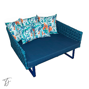 Chaise Riviera em Fibra Sintética