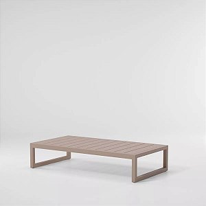 Mesa de centro toda em alumínio