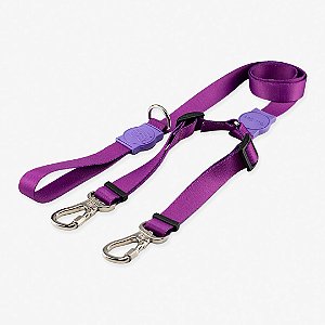 Guia para cachorros Dupla Classic Purple