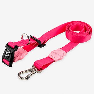 Guia para cachorros Mãos Livres Rose