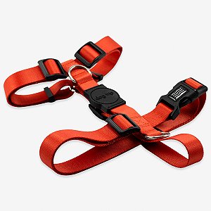 Peitoral para cachorros H Red