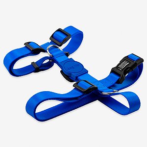 Peitoral para cachorros H Blue