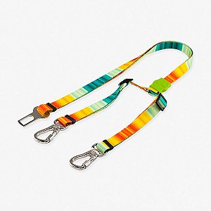 Cinto de Segurança Duplo para cachorros Sunset
