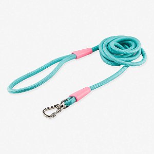 Guia de corda para cachorros 2 Metros Classic Aquamarine Rosa
