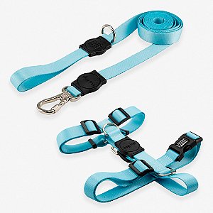 Kit Guia 2 Metros + Peitoral H Smart Wave
