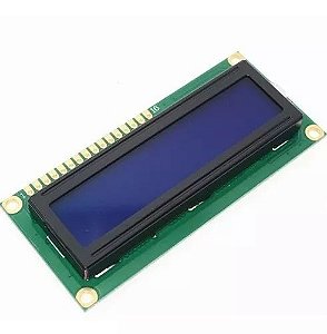 Display Tela Lcd 16x2 1602 Backlight Azul Arduino Rasp C/ Nf