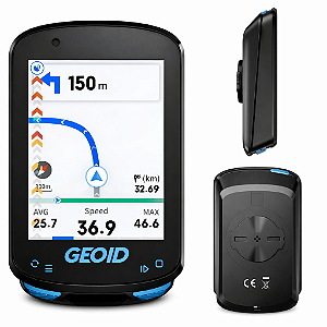 Ciclocomputador para Ciclismo Ant Tela Colorida 2.4 Geoid Cc600