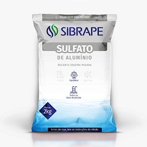 Sulfato De Alumínio Para Piscina Sibrape Pcote 2Kg