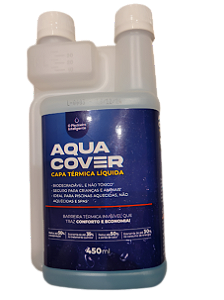 Capa Térmica Líquida Para Piscina Aqua Cover 450ml | Isolante Térmico de Fácil Aplicação