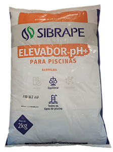 Barrilha Elevador de Ph Para Piscina SIBRAPE Pacote 2KG
