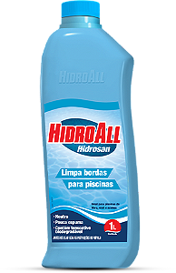 Limpa Bordas Para Piscinas Hidroall Hidrosan 1L