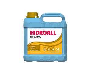 Clarificante, Floculante e Decantador para Piscina Hidrofloc Hidroall - Frasco 5L