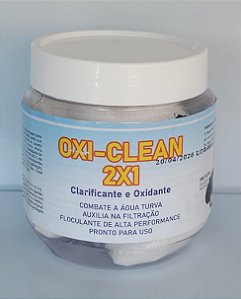 Oxi-Clean 2x1 Clarificante e Oxidante ALVFLEX - Pote com 5 saches
