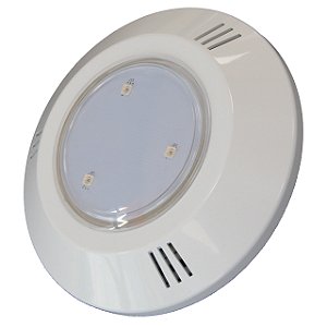 Refletor Hiper LED 6W RGB Para Piscina Brustec Rosca Frente New 156mm 3 Leds