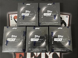 Break 515 - 5x 2026 Topps F1 Lights Out - 10 Numeradas - Escolha o seu time