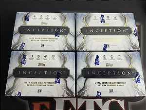 Break 522 - 4x 25-26 Inception UCC Hobby Box - Half Case - Escolha o seu Time