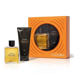 Kit Presente Perfume Pulse 100ml + Shower Gel 3 em 1 Eudora