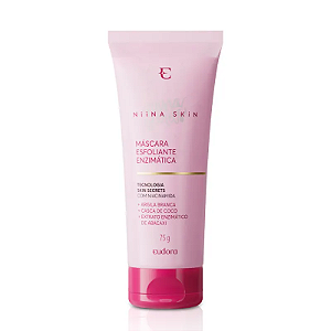 Máscara Esfoliante Enzimática Eudora Niina Secrets Skin 75g