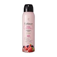 Desodorante Antitranspirante Aerossol Instance Frutas Vermelhas 150ml/90g
