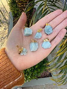 Água Marinha - pingente pedra 2026