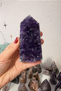 Ametista - drusa/ponta